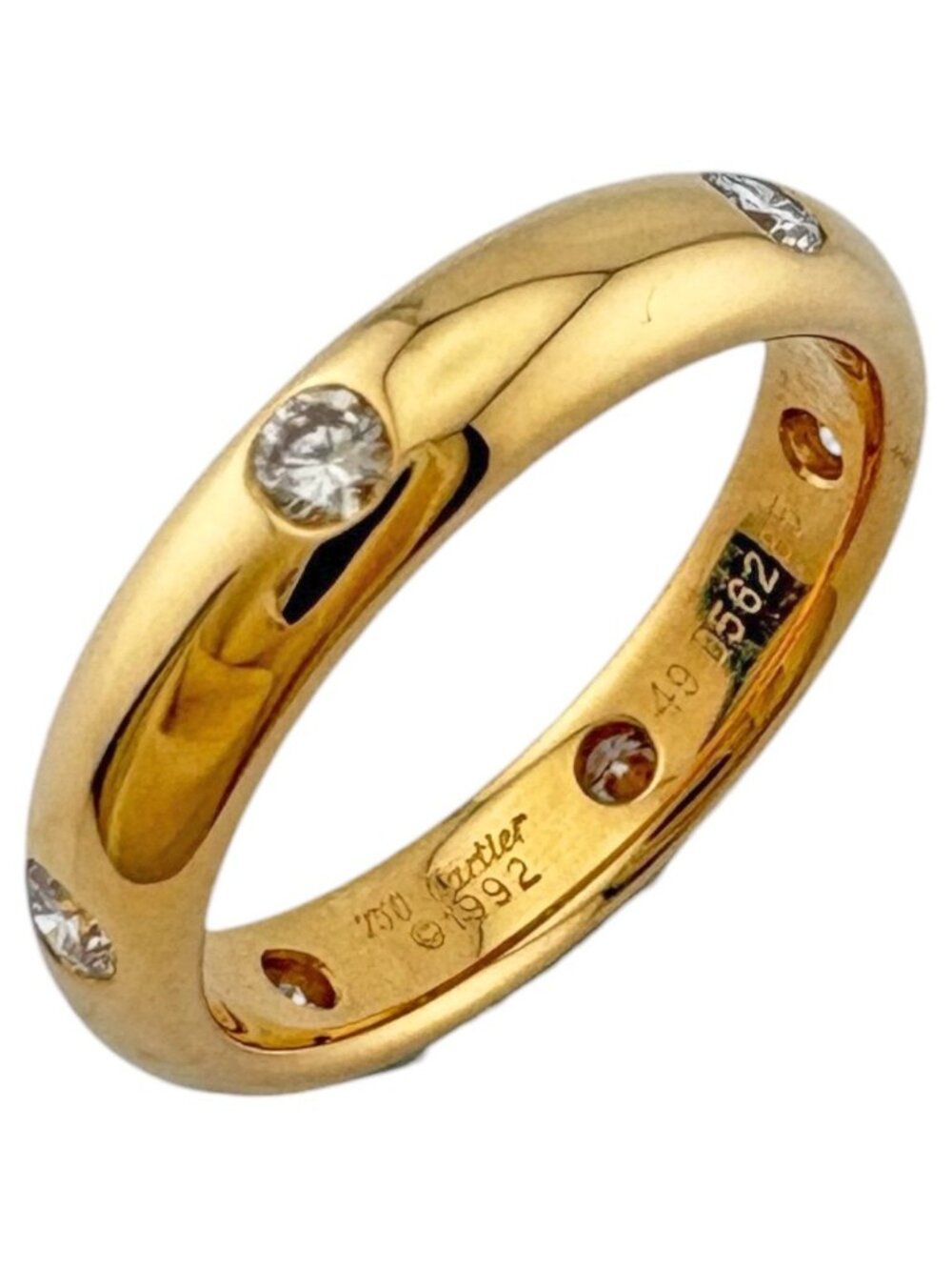 Cartier Stella Ring 18k Gold Diamond